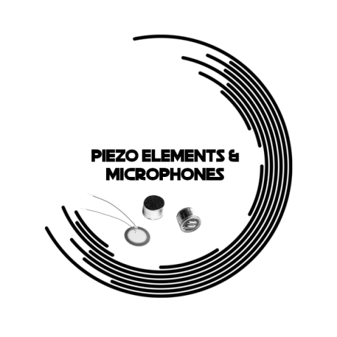 Piezo Elements & Microphones.